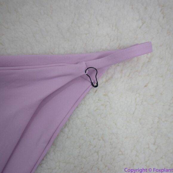NEW Toast Swim Free People String Bikini Bottom, light purple lilac, M - Picture 3 of 15